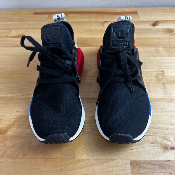 Adidas NMD XR1 OG Boost Black Mens Sneakers Shoes BY1909 Size 6 - Picture 3 of 10